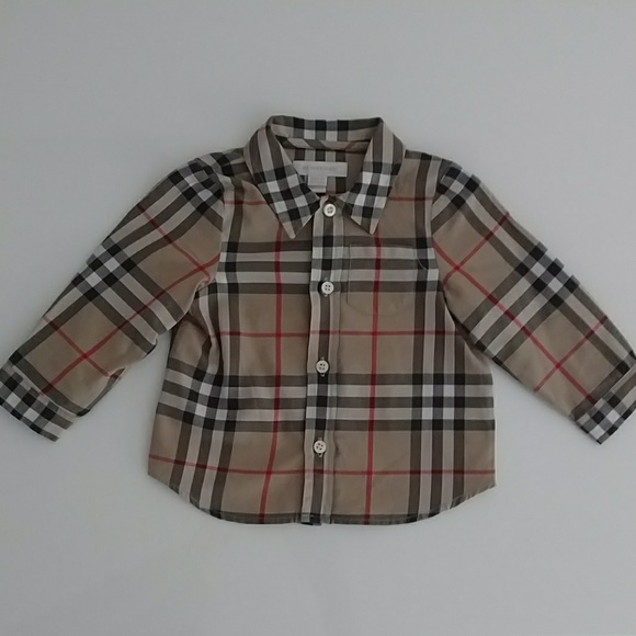 Burberry Other - Burberry Kids Long Sleeve Check Shirt